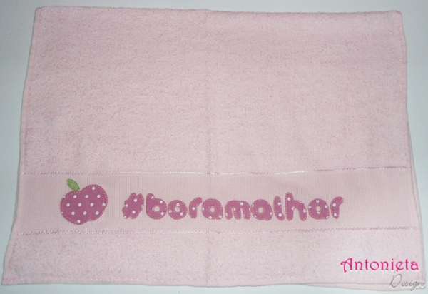 Toalha de Rosto #Boramalhar